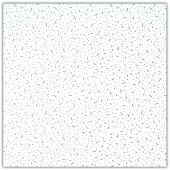 Плита потолочная минеральная "Байкал" 600*600*12 мм (уп.-20 шт.)