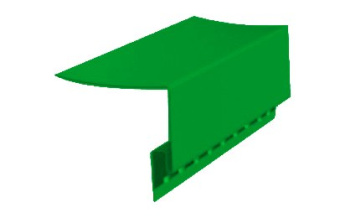 Околооконная планка S-17 (АП) Зеленый 3050 мм (откос 140 мм)