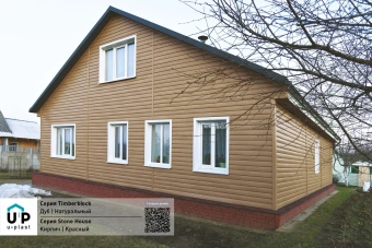 Сайдинг (ЮП) TimberBlock "БРЕВНО" Дуб натуральный 3050*230мм